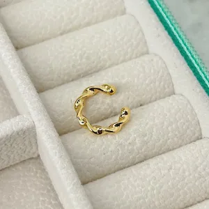 PIERCING TORCIDINHO. BANHADO A OURO 18K.