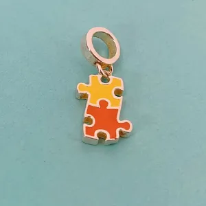 BERLOQUE SÍMBOLO AUTISMO. EM PRATA 925.