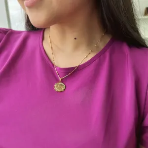 Colar de Bolinhas. 45cm de comprimento e 5cm de regulagem