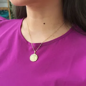COLAR SINGAPURA MH. 45CM DE COMPRIMENTO E 5CM DE REGULAGEM. BANHADO A OURO 18K.
