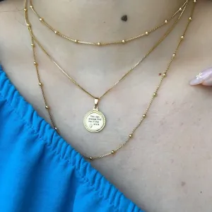 COLAR COM MEDALHA 