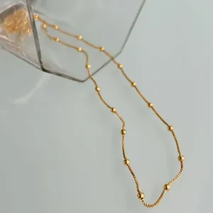 Colar de Bolinhas. 45cm de comprimento e 5cm de regulagem