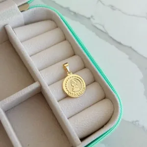 PINGENTE PROFISSÃO ENGENHARIA CIVIL. BANHADO A OURO 18K.