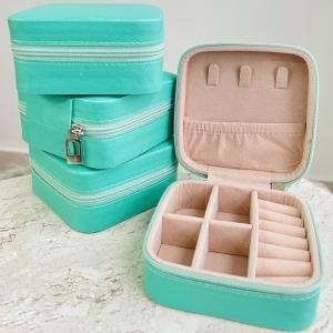 Mini Porta Joias Portátil para Viagem COR MH.