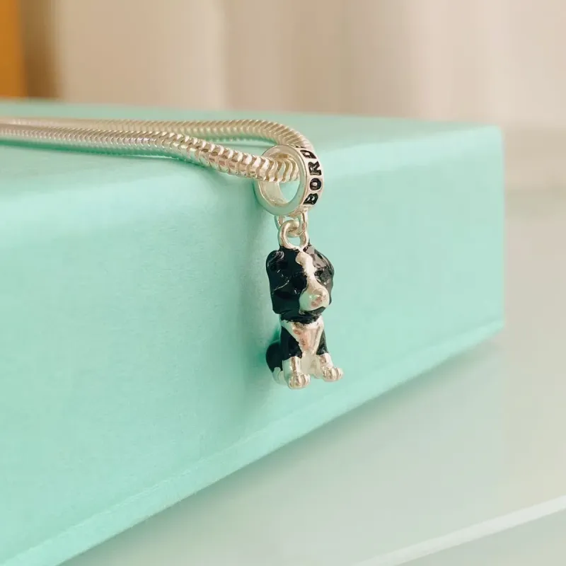BERLOQUE BORDER COLLIE. EM PRATA 925.