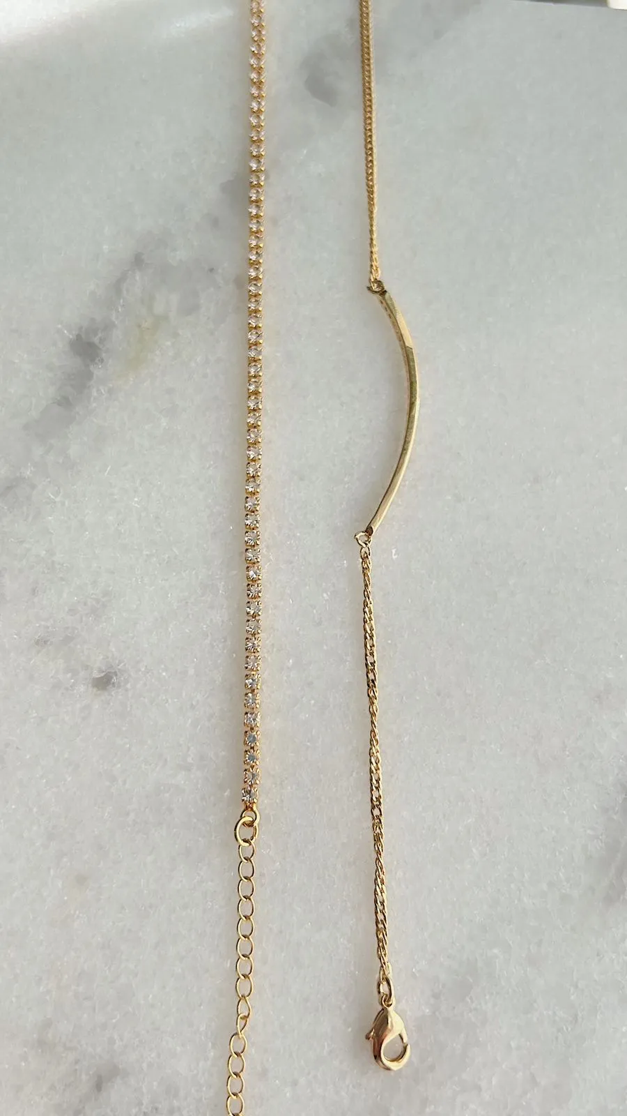 PULSEIRA RIVIERA CRISTAL COM 2MM DE ESPESSURA. 17CM DE COMPRIMENTO E 5CM DE REGULAGEM.