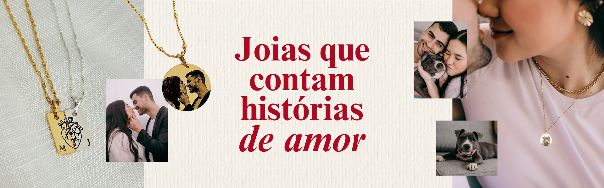 Joias que contam histórias de amor